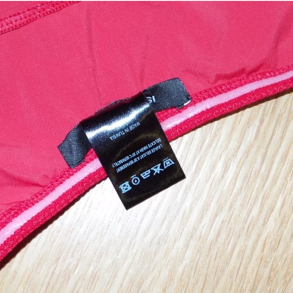 $130 ISABEL MARANT SALOME RED BIKINI TOP SWIMWEAR SIZE 38 - Picture 6 of 7